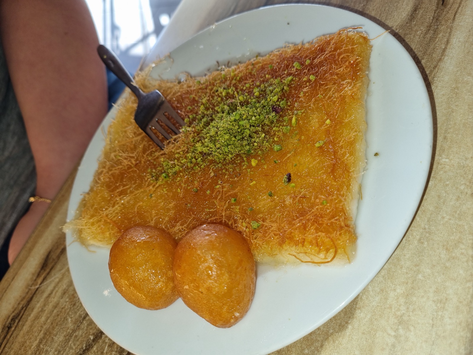 כנאפה וארוחה דרוזית